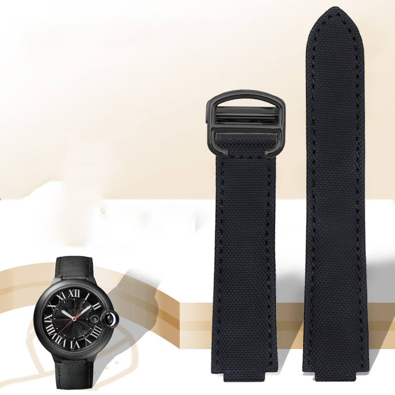 男性と女性のための革の時計ストラップ,革のブレスレット,青の - Cartier Watch Ballon Bleu のレビューと価格