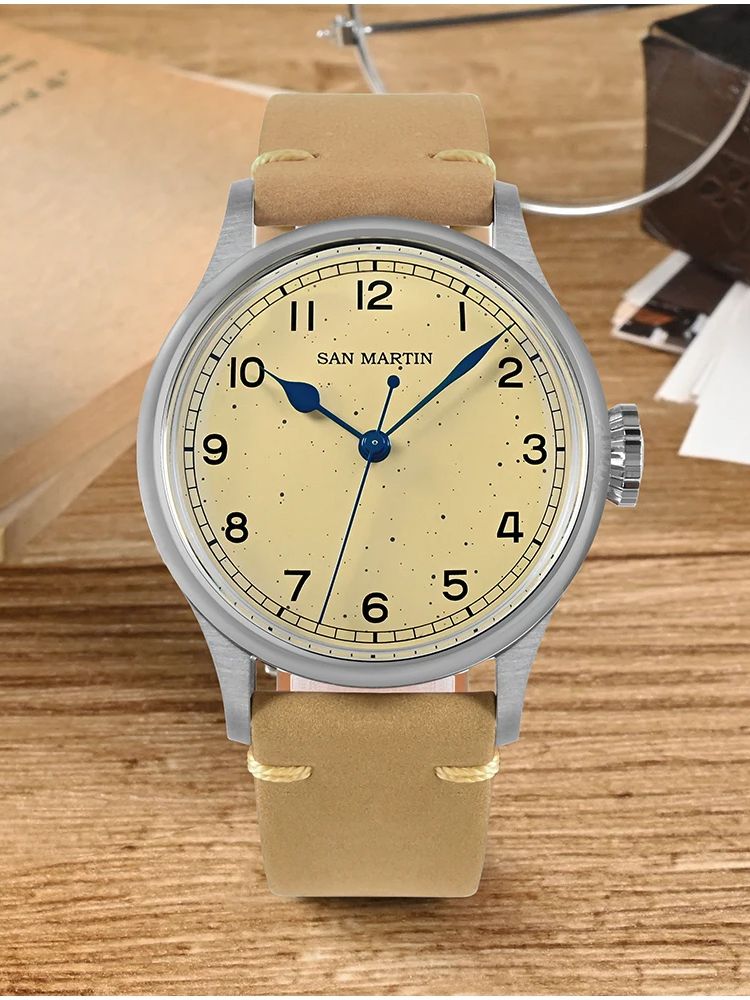 サンマーティン 38.5 ミリメートルそばかす腕時計男性用機 - Seiko Watch Presage のレビューと価格