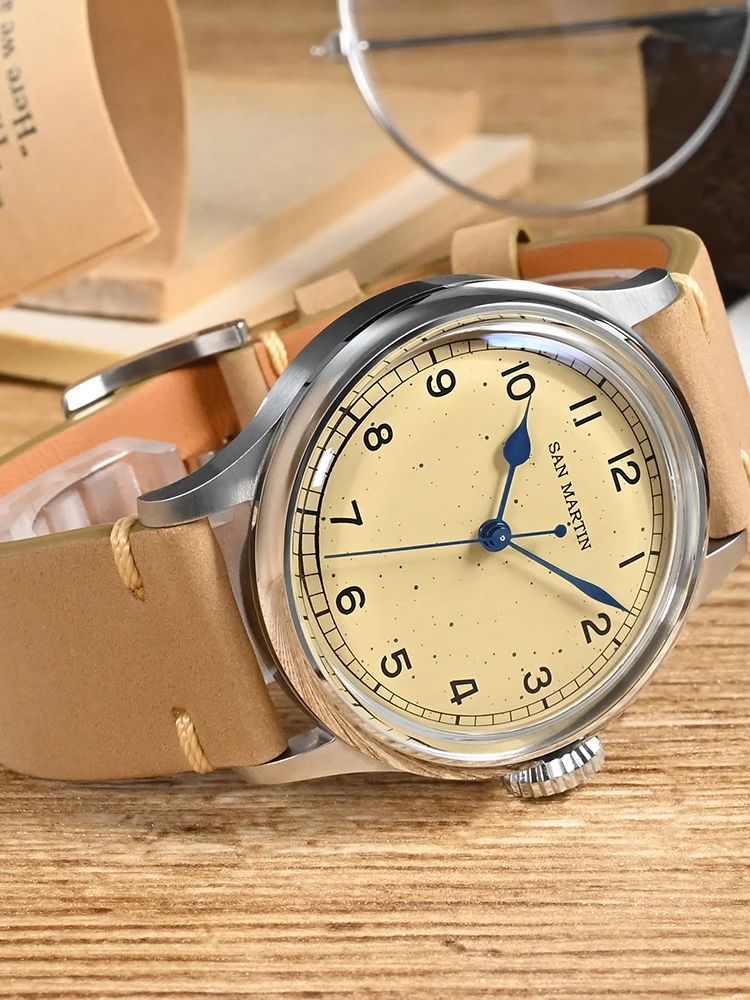 サンマーティン 38.5 ミリメートルそばかす腕時計男性用機 - Seiko Watch Presage のレビューと価格