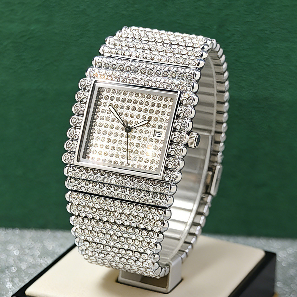 メンズ新作人気商品 ヒップホップ ダイヤモンド装飾 スターリ - Butterfly Clasp Deployant のレビューと価格