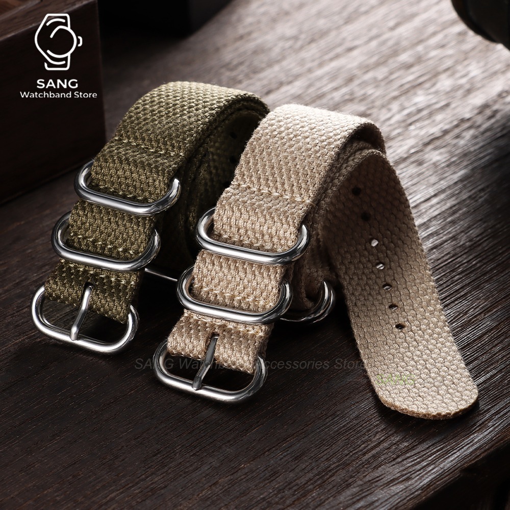 20mm、22mm。パーソン製、オメガ製、サムスン製。コット - Perlon Strap Woven のレビューと価格