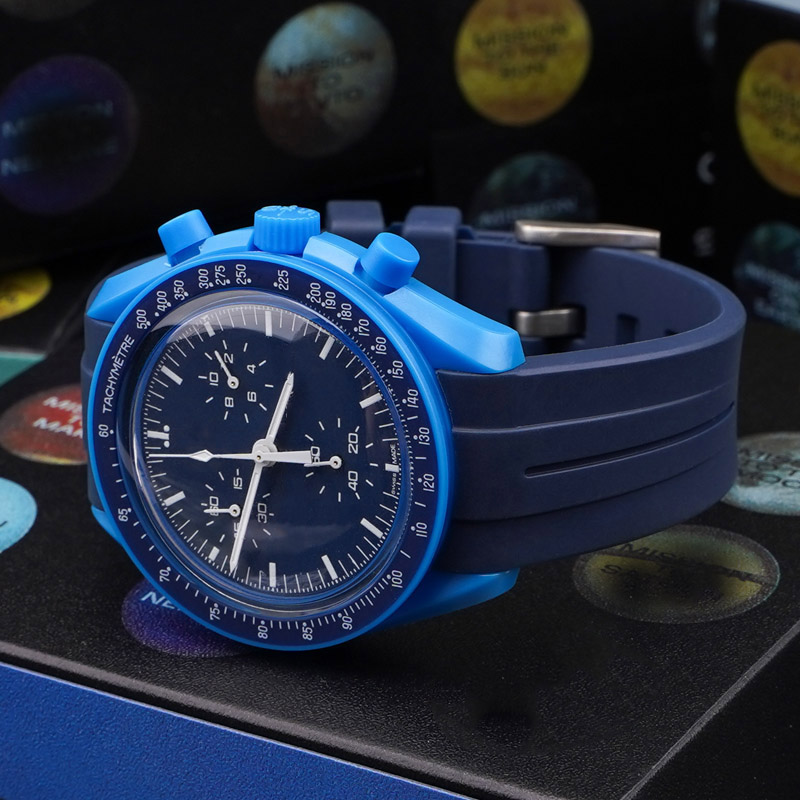 20 ミリメートル湾曲した端インターフェイス Moonswa - Omega Watch Seamaster のレビューと価格