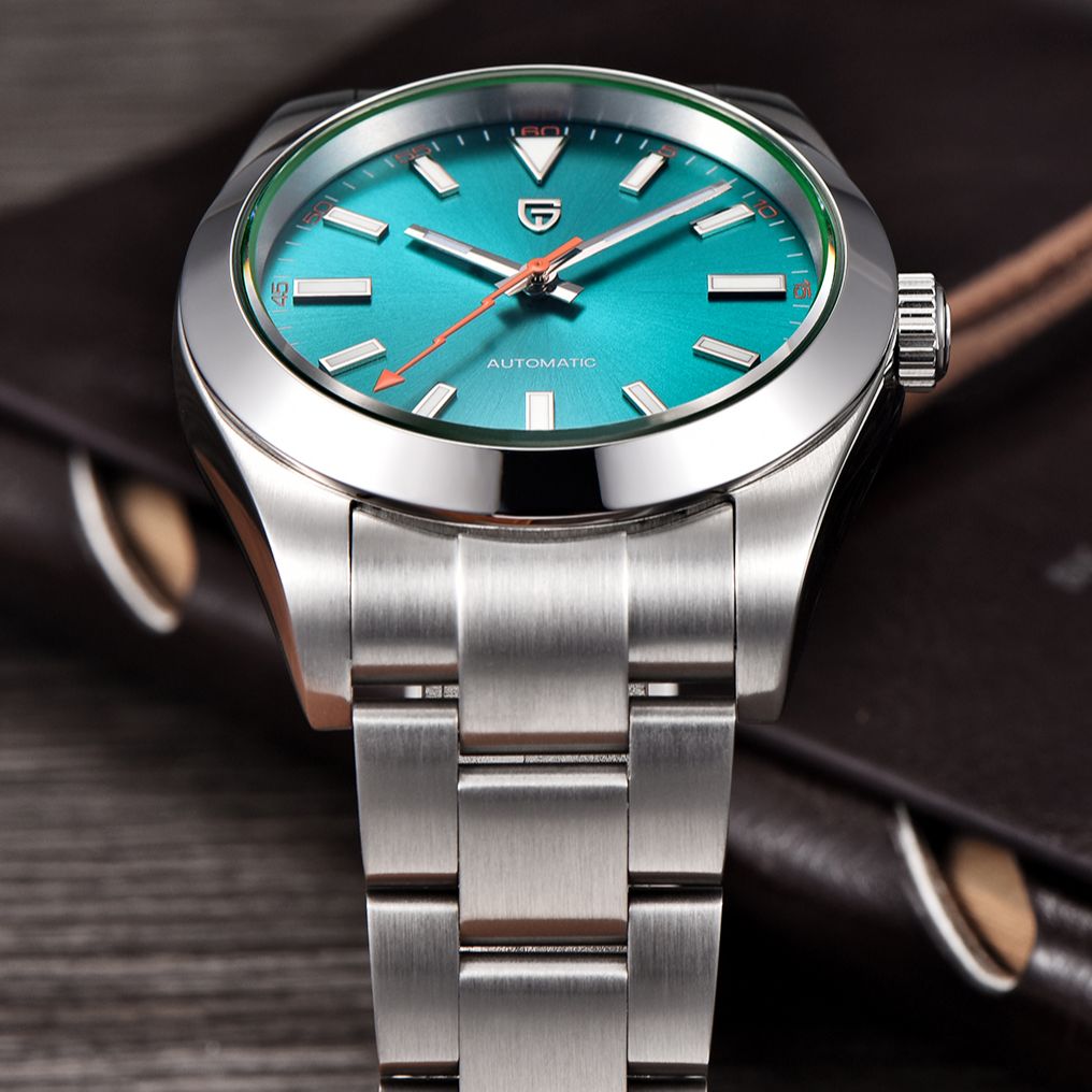 パガーニデザイングリーンガラスメンズ機械式時計高級 AR サ - Seiko Watch Presage のレビューと価格